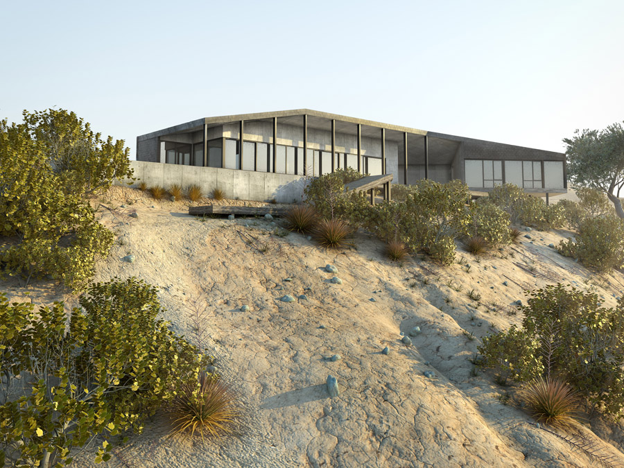 portfolio  |  all aspects by polygonmode  architecture based on Ensignia-Gerber House / OF Arquitectos